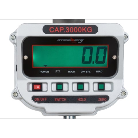 WAGA HAKOWA TOWAROWA DO 3 TON - LCD WAGA HAKOWA TOWAROWA DO 3 TON - LCD