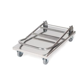 WÓZEK PLATFORMOWY SKŁADANY STALOWY HORECA PLATFORMA 70X52CM