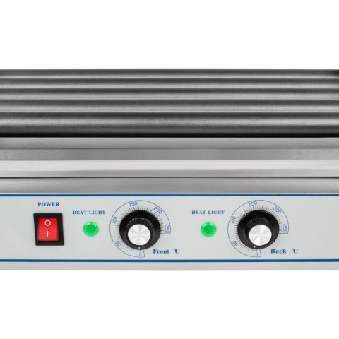GRILL ROLKOWY Z SZYBĄ ROLLER GRILL Z ROLKAMI Z TEFLONU 5T GRILL ROLKOWY Z SZYBĄ ROLLER GRILL Z ROLKAMI Z TEFLONU 5T