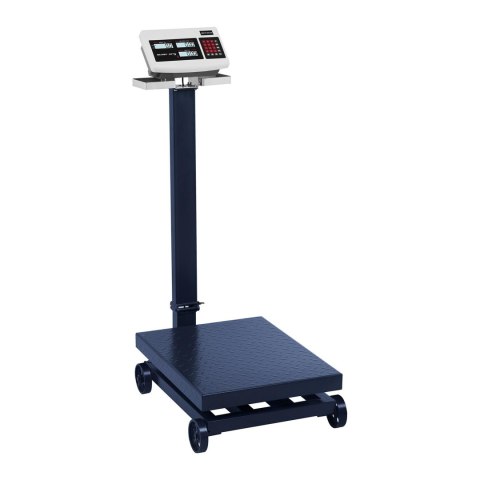 WAGA PLATFORMOWA MAGAZYNOWA Z KÓŁKAMI SBS-PF-600/100 LCD DO 600KG WAGA PLATFORMOWA MAGAZYNOWA Z KÓŁKAMI SBS-PF-600/100 LCD DO 600KG