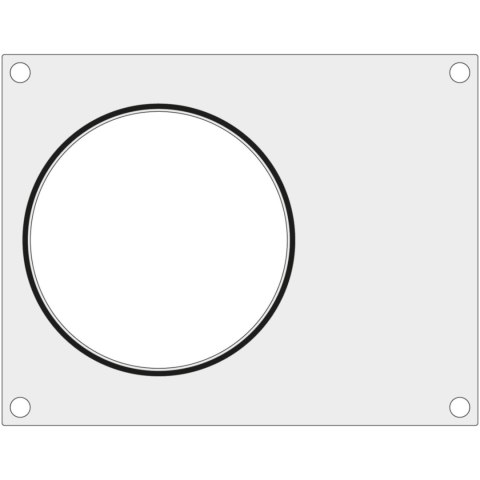 MATRYCA FORMA DO ZGRZEWARKI CAS CDS-01 NA POJEMNIK NA ZUPĘ ŚR. 165 MM - HENDI 805411