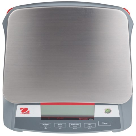 WAGA STOŁOWA PRZEMYSŁOWA KOMPAKTOWA ELEKTRONICZNA RANGER 3000 3KG / 0.1G - OHAUS R31P3 WAGA STOŁOWA PRZEMYSŁOWA KOMPAKTOWA ELEKTRONICZNA RANGER 3000 3KG / 0.1G - OHAUS R31P3