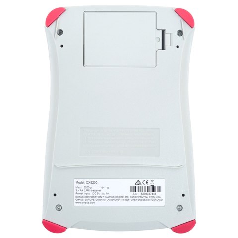 WAGA TECHNICZNA KONTROLNA EDUKACYJNA ENERGOOSZCZĘDNA COMPASS CX 5200G / 1G - OHAUS CX5200 WAGA TECHNICZNA KONTROLNA EDUKACYJNA ENERGOOSZCZĘDNA COMPASS CX 5200G / 1G - OHAUS CX5200