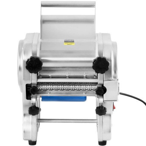 MASZYNKA KRAJALNICA DO WYROBU MAKARONU ELEKTRYCZNA ZE STALI NIERDZEWNEJ 230 V 550 W 180 MM MASZYNKA KRAJALNICA DO WYROBU MAKARONU ELEKTRYCZNA ZE STALI NIERDZEWNEJ 230 V 550 W 180 MM