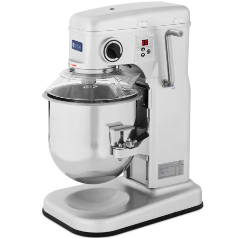 MIKSER ROBOT SPIRALNY PLANETARNY Z OPUSZCZANĄ MISĄ RCPM-10.1B 10 L 230 V 650 W MIKSER ROBOT SPIRALNY PLANETARNY Z OPUSZCZANĄ MISĄ RCPM-10.1B 10 L 230 V 650 W