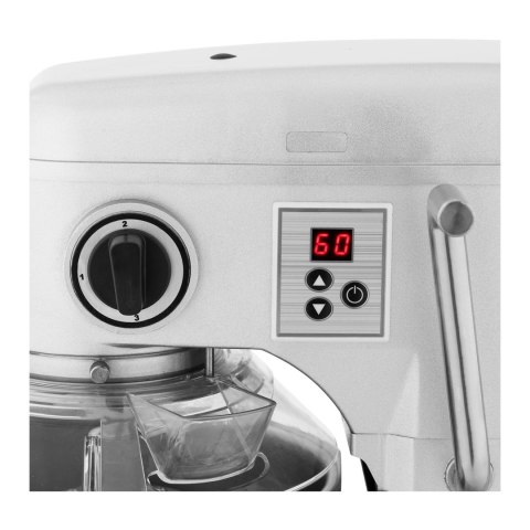 MIKSER ROBOT SPIRALNY PLANETARNY Z OPUSZCZANĄ MISĄ RCPM-10.1B 10 L 230 V 650 W MIKSER ROBOT SPIRALNY PLANETARNY Z OPUSZCZANĄ MISĄ RCPM-10.1B 10 L 230 V 650 W