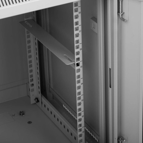 SZAFA RACK SERWEROWA INSTALACYJNA WISZĄCA 19'' 9U IP20 DO 75 KG 60X45X50.4 CM SZAFA RACK SERWEROWA INSTALACYJNA WISZĄCA 19'' 9U IP20 DO 75 KG 60X45X50.4 CM