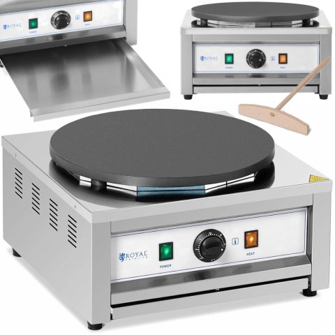 NALEŚNIKARKA OKRĄGŁA ELEKTRYCZNA ŚR. 40 CM 0-300 C 3000 W NALEŚNIKARKA OKRĄGŁA ELEKTRYCZNA ŚR. 40 CM 0-300 C 3000 W