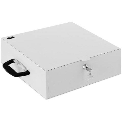 SEJF KASETKA METALOWA NA DOKUMENTY ZAMYKANA NA KLUCZ 350 X 320 X 110 MM DIN A4 SEJF KASETKA METALOWA NA DOKUMENTY ZAMYKANA NA KLUCZ 350 X 320 X 110 MM DIN A4