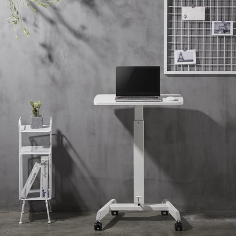 STOLIK STOJAK POD LAPTOPA REGULOWANY NA KÓŁKACH 60 X 52 CM 760 - 1130 MM STOLIK STOJAK POD LAPTOPA REGULOWANY NA KÓŁKACH 60 X 52 CM 760 - 1130 MM
