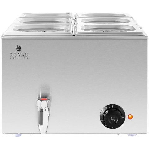 BEMAR PODGRZEWACZ DO POTRAW BUFET GRZEWCZY 6 X GN 1/6 600 W BEMAR PODGRZEWACZ DO POTRAW BUFET GRZEWCZY 6 X GN 1/6 600 W