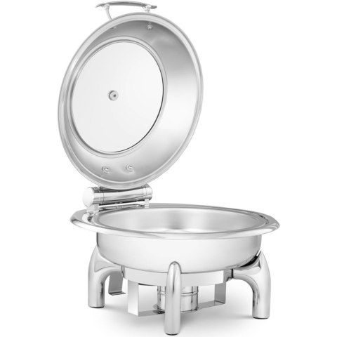 PODGRZEWACZ DO POTRAW OKRĄGŁY NA PASTĘ Z POKRYWĄ Z OKIENKIEM ŚR. 39 CM 5.5 L PODGRZEWACZ DO POTRAW OKRĄGŁY NA PASTĘ Z POKRYWĄ Z OKIENKIEM ŚR. 39 CM 5.5 L