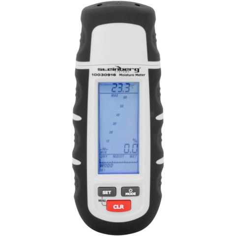 WILGOTNOŚCIOMIERZ MIERNIK WILGOTNOŚCI DO MATERIAŁÓW BUDOWLANYCH LCD 1-75% ZESTAW WILGOTNOŚCIOMIERZ MIERNIK WILGOTNOŚCI DO MATERIAŁÓW BUDOWLANYCH LCD 1-75% ZESTAW