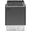 PIEC DO SAUNY ELEKTRYCZNY 9-13 M3 DO 110C 400 V 9 KW CZARNO-SREBRNY