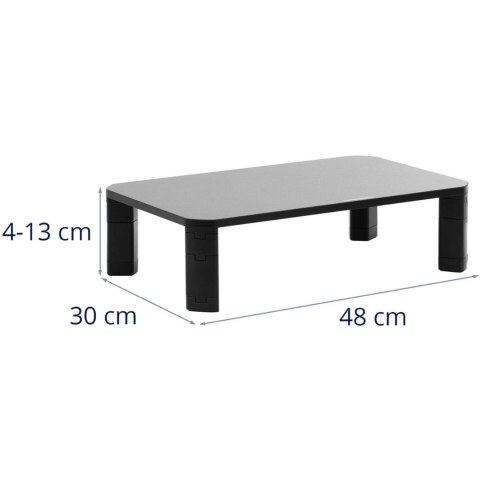 PODSTAWKA PÓŁKA POD MONITOR LAPTOP Z REGULOWANĄ WYSOKOŚCIĄ 40/70/100/130 MM PODSTAWKA PÓŁKA POD MONITOR LAPTOP Z REGULOWANĄ WYSOKOŚCIĄ 40/70/100/130 MM