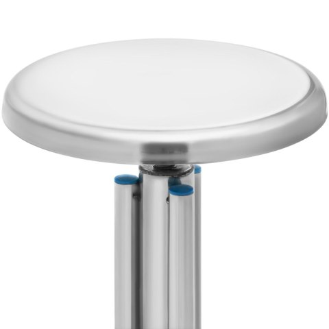TABORET STOŁEK LABORATORYJNY WARSZTATOWY ZE STALI NIERDZEWNEJ 45-60 CM DO 100 KG TABORET STOŁEK LABORATORYJNY WARSZTATOWY ZE STALI NIERDZEWNEJ 45-60 CM DO 100 KG