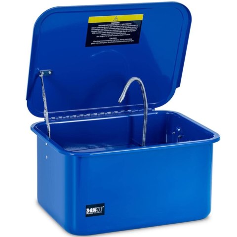 MYJKA WARSZTATOWA DO NARZĘDZI CZĘŚCI SAMOCHODOWYCH Z PĘDZLEM 20 L 3.3 L/MIN MYJKA WARSZTATOWA DO NARZĘDZI CZĘŚCI SAMOCHODOWYCH Z PĘDZLEM 20 L 3.3 L/MIN