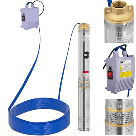 POMPA GŁĘBINOWA DO STUDNI GŁĘBINOWEJ STAL 100 W 6000 L/H DO 72 M POMPA GŁĘBINOWA DO STUDNI GŁĘBINOWEJ STAL 100 W 6000 L/H DO 72 M