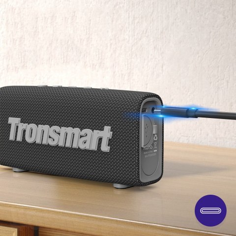 TRIP GŁOŚNIK BEZPRZEWODOWY BLUETOOTH 5.3 WODOODPORNY IPX7 10W CZARNY TRIP GŁOŚNIK BEZPRZEWODOWY BLUETOOTH 5.3 WODOODPORNY IPX7 10W CZARNY
