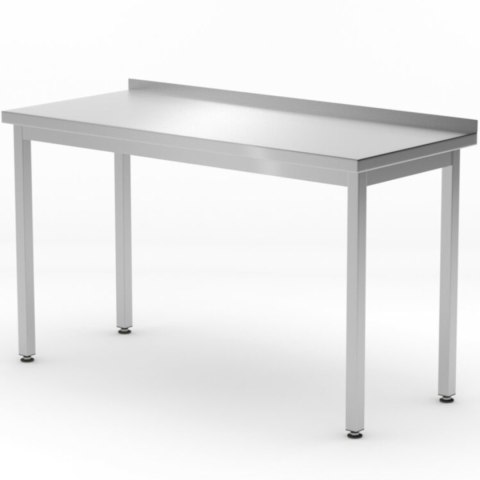 STÓŁ BLAT ROBOCZY PRZYŚCIENNY Z RANTEM BUDGET LINE STAL 1000 X 600 X 850 MM - HENDI 817209 STÓŁ BLAT ROBOCZY PRZYŚCIENNY Z RANTEM BUDGET LINE STAL 1000 X 600 X 850 MM - HENDI 817209