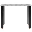 STÓŁ SPAWALNICZY MONTAŻOWY PERFOROWANY BLAT 10 MM 120 X 80 CM DO 150 KG