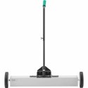 MIOTŁA ZAMIATARKA MAGNETYCZNA DO ZBIERANIA OPIŁKÓW GWOŹDZI NA KÓŁKACH SZER. 75 CM
