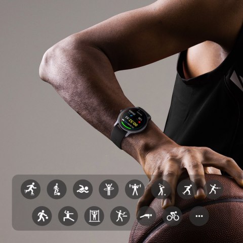 SMARTWATCH FC1 CLASSIC SERIES Z FUNKCJĄ ODBIERANIA POŁĄCZEŃ IP68 SZARY SMARTWATCH FC1 CLASSIC SERIES Z FUNKCJĄ ODBIERANIA POŁĄCZEŃ IP68 SZARY