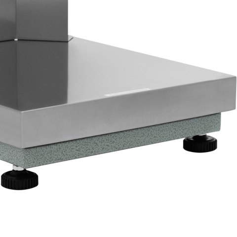 WAGA PLATFORMOWA MAGAZYNOWA Z OPARCIEM 40 X 50 CM LCD 300 KG / 0.02 KG WAGA PLATFORMOWA MAGAZYNOWA Z OPARCIEM 40 X 50 CM LCD 300 KG / 0.02 KG