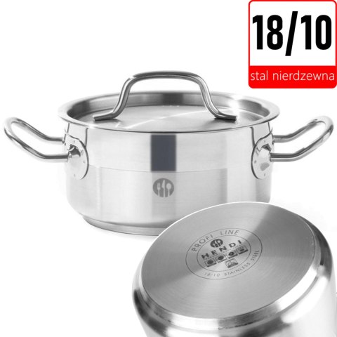 GARNEK NISKI PROFI LINE Z POKRYWKĄ 12 L ŚR. 320 X 150 H - HENDI 830604 GARNEK NISKI PROFI LINE Z POKRYWKĄ 12 L ŚR. 320 X 150 H - HENDI 830604
