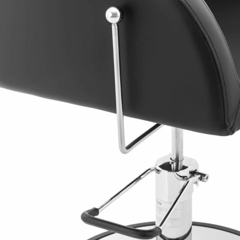 FOTEL FRYZJERSKI BARBERSKI KOSMETYCZNY Z PODNÓŻKIEM PHYSA YOXALL - CZARNY FOTEL FRYZJERSKI BARBERSKI KOSMETYCZNY Z PODNÓŻKIEM PHYSA YOXALL - CZARNY