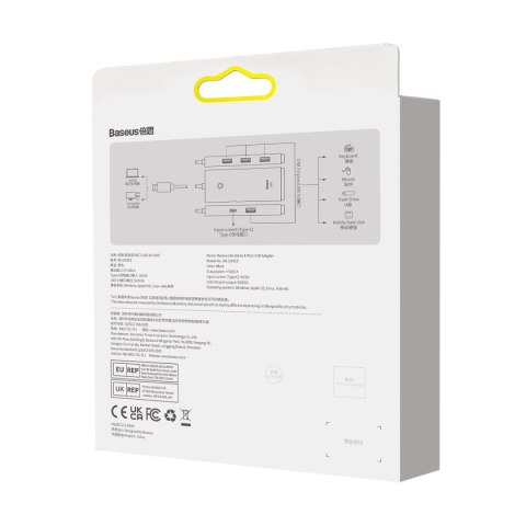 LITE SERIES PRZEJŚCIÓWKA HUB USB-C 4X USB 3.0 2M CZARNY LITE SERIES PRZEJŚCIÓWKA HUB USB-C 4X USB 3.0 2M CZARNY
