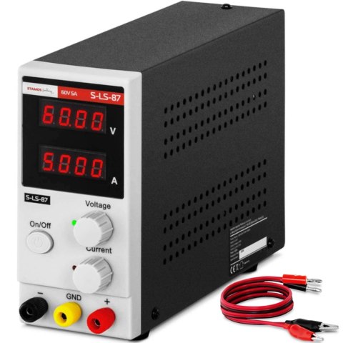 ZASILACZ LABORATORYJNY SERWISOWY 0-60 V 0-5 A 300 W ZASILACZ LABORATORYJNY SERWISOWY 0-60 V 0-5 A 300 W