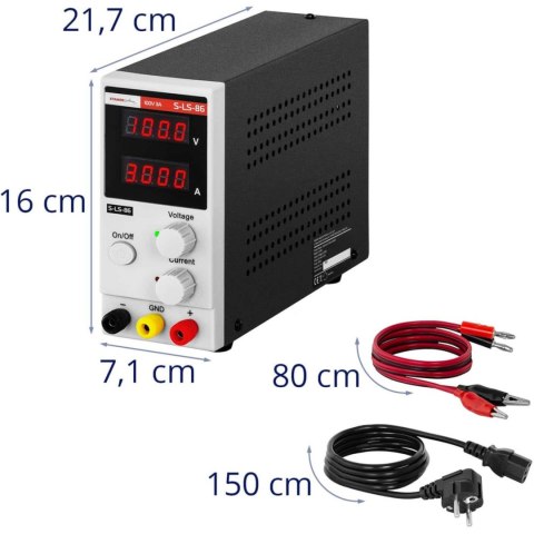 ZASILACZ LABORATORYJNY SERWISOWY REGULOWANY 0-100 V 0-3 A 300 W ZASILACZ LABORATORYJNY SERWISOWY REGULOWANY 0-100 V 0-3 A 300 W