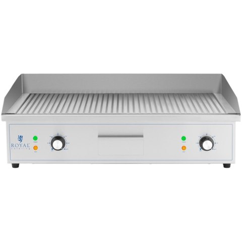 GRILL ELEKTRYCZNY PŁYTA GRILLOWA RYFLOWANA 700 X 400 MM 4400 W GRILL ELEKTRYCZNY PŁYTA GRILLOWA RYFLOWANA 700 X 400 MM 4400 W