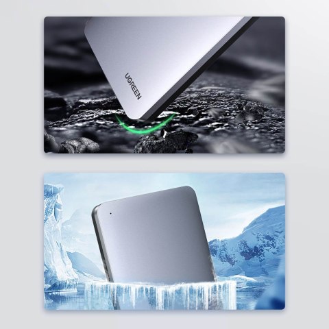 KIESZEŃ OBUDOWA NA DYSK TWARDY 2.5'' SATA 3.0 6GBPS + KABEL USB - USB-C 0.5M SZARY KIESZEŃ OBUDOWA NA DYSK TWARDY 2.5'' SATA 3.0 6GBPS + KABEL USB - USB-C 0.5M SZARY