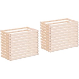 RAMKA DO ULA LANGSTROTH PASIECZNA SOSNOWA ODRUTOWANA 232 MM - 20 SZTUK