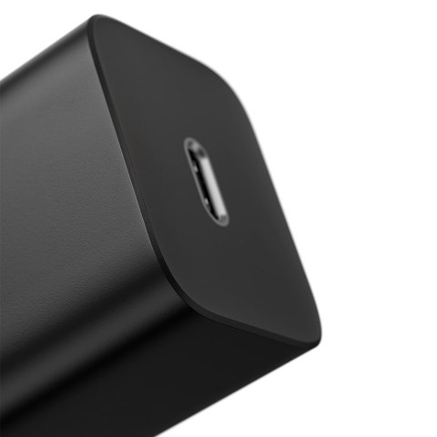 SZYBKA ŁADOWARKA DO IPHONE SUPER SI 1C 20W POWER DELIVERY + KABEL USB-C - LIGHTNING 1M CZARNY SZYBKA ŁADOWARKA DO IPHONE SUPER SI 1C 20W POWER DELIVERY + KABEL USB-C - LIGHTNING 1M CZARNY