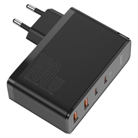 SZYBKA ŁADOWARKA SIECIOWA GAN2 PRO USB USB-C QC PD 100W CZARNY SZYBKA ŁADOWARKA SIECIOWA GAN2 PRO USB USB-C QC PD 100W CZARNY