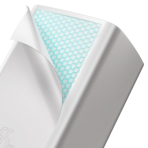 SZYBKA ŁADOWARKA SIECIOWA GAN2 PRO USB USB-C QC PD 65W BIAŁY SZYBKA ŁADOWARKA SIECIOWA GAN2 PRO USB USB-C QC PD 65W BIAŁY