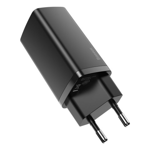 SZYBKA ŁADOWARKA SIECIOWA GAN2 PRO USB USB-C QC PD 65W CZARNY SZYBKA ŁADOWARKA SIECIOWA GAN2 PRO USB USB-C QC PD 65W CZARNY