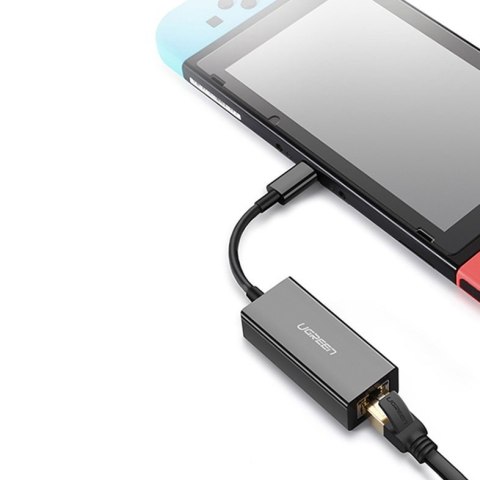 ZEWNĘTRZNA KARTA SIECIOWA LAN RJ45 - USB-C 1 GIGABIT ETHERNET - SZARY ZEWNĘTRZNA KARTA SIECIOWA LAN RJ45 - USB-C 1 GIGABIT ETHERNET - SZARY