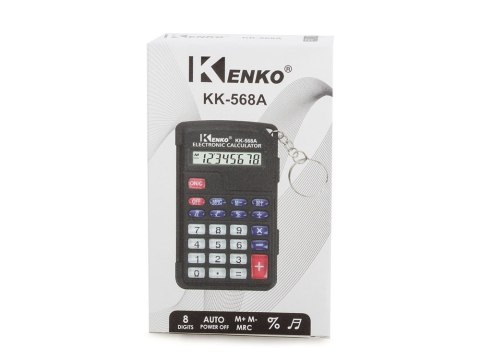 Kalkulator kieszonkowy 8 cyfr brelok składany etui Kalkulator kieszonkowy 8 cyfr brelok składany etui