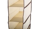 Organizer do szafy wisząca półka z 5 półkami 70cm