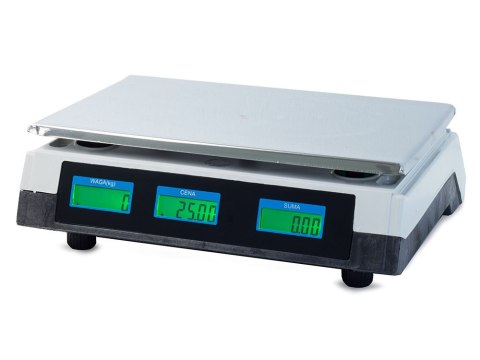 Waga sklepowa elektroniczna kalkulacyjna 40kg/5g Waga sklepowa elektroniczna kalkulacyjna 40kg/5g