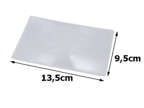 Lupa do czytania soczewka fresnela 13,5x9,5 karta Lupa do czytania soczewka fresnela 13,5x9,5 karta