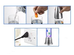 Lampka z rybkami lampa wodna niesamowita 100 cm