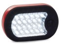 Latarka lampa warsztatowa magnes + wieszak 27 led