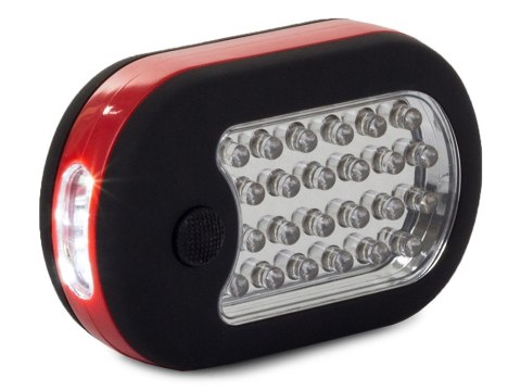 Latarka lampa warsztatowa magnes + wieszak 27 led Latarka lampa warsztatowa magnes + wieszak 27 led