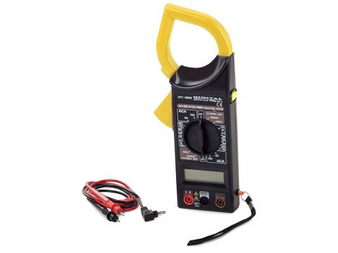 Miernik multimetr cęgowy cyfrowy elektroniczny lcd Miernik multimetr cęgowy cyfrowy elektroniczny lcd