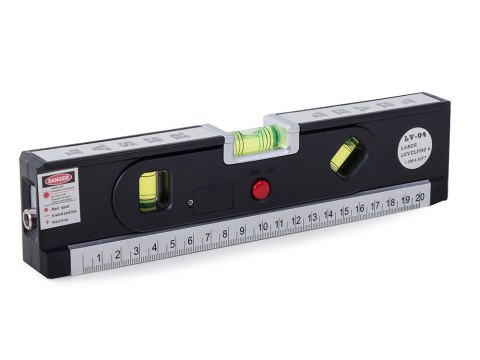 Poziomica laserowa z miarką 250cm miara laser cale Poziomica laserowa z miarką 250cm miara laser cale
